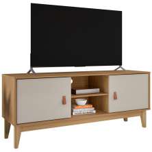 Rack Bancada Para Tv 40 Pol 135 Cm 011095 Cedro Off White DCASA