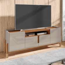 Rack para TV Manchester Off White Cedro