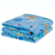 Manta Solteiro Infantil Bouti Kids Flannel 1 Peça - Astronauta