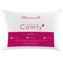 Travesseiro Comfy Suporte Médio Fibra Siliconizada 500 Gramas 70cm x 50cm - 1 Unidade