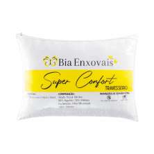 Travesseiro Super Confort Percal 180 Fios Fibra Siliconizada 600 Gramas 70cm x 50cm - 1 Unidade