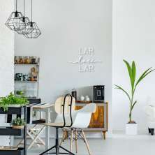 Frase de Parede Lar doce Lar 45x32 Branco