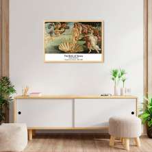 Quadro Art C The Birth of Venus 60x43 Caixa Marfim