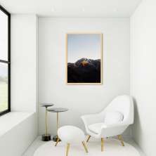 Quadro Black Mountain 86x60 Caixa Marfim