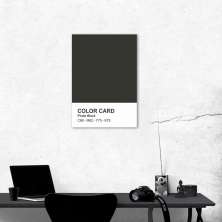 Quadro Color Card Pirate Black 100x70 Sem Moldura