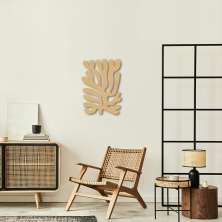 Quadro Escultura Matisse Leaf 3 80x59 Areia