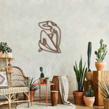 Quadro Escultura Matisse Woman 100x69 Marrom