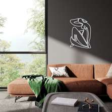 Quadro Escultura Matisse Woman 120x83 Cinza
