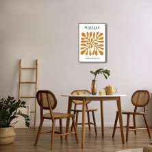 Quadro Matisse The Cut-outs 60x43 Filete Marrom
