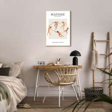 Quadro Matisse The Dance 43x30 Filete Marfim