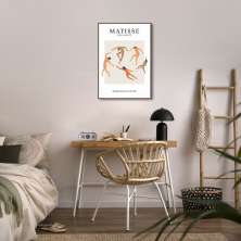 Quadro Matisse The Dance 86x60 Filete Marrom