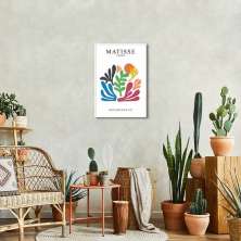 Quadro Matisse The Forms 43x30 Filete Branco