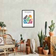 Quadro Matisse The Forms 60x43 Caixa Preto