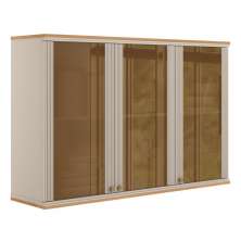 Armario Aereo 3 Portas Berlim Jequitiba Off White