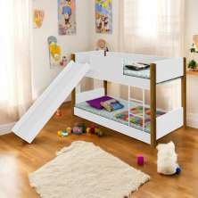 Beliche com Escorregador Sonho Ellie Branco Mel
