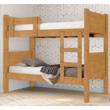 Cama Beliche Com Colchão Solteiro Toledo Naturalle