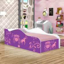 Cama Fun Carruagem de Princesa Solteiro