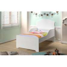Cama Infantil Branco Clássica com Colchão
