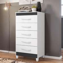 Comoda Milady 5 Gavetas Titanium