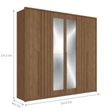 Conjunto Quarto Completo Istambul Jatoba Areia