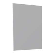 Espelho Quadrado 85x60 Faro Branco