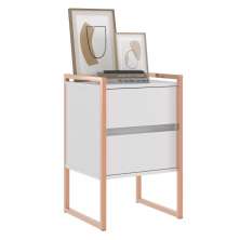 Gaveteiro Industrial 2 Gaveta Keys - Branco Cobre