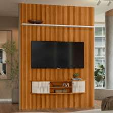 Home Painel Para TV Ravenspire Cinamomo Off white