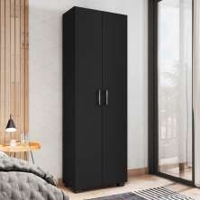 Livreiro com Portas Multiuso Samara Preto