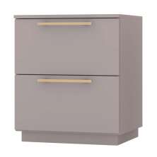 Mesa de Cabeceira com 2 Gavetas Pamplona Fendi