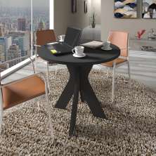 Mesa de Sala Cagliari Preto