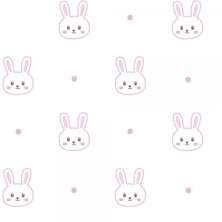 Papel de Parede Kids Coelinhos