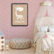 Papel de Parede Kids Corações Rosa