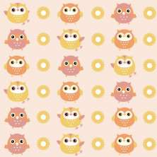 Papel de Parede Kids Corujinhas