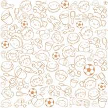 Papel de Parede Kids Crianças e Brinquedos