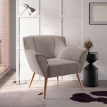 Poltrona para Sala de Recepção Viana Inca Marrom