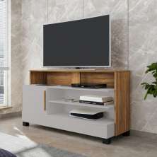 Rack para TV 48 Polegadas Riviera Off White Cinamomo