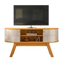 Rack para TV 55 Polegadas Londres Cinamomo Off White