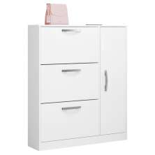 Sapateira com 4 Portas e 1 Prateleira Niterói Branco