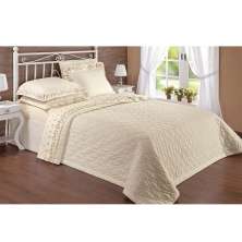 Jogo de Cama Queen 200 fios Romano Palha Casaborda 4 peças