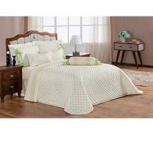 Jogo de Cama Super King 200 Fios Napoli Verde Casaborda 4 peças