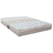 Colchão Casal Mola Class Pocket Euro 128x188x25cm Branco/Bege - Castor