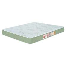 Colchão Casal Queen Sleep Max Espuma D33 158x198x18cm Branco/Verde - Castor