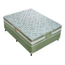 Colchão Queen Size De Espuma D45 Malha 3d Macio Com Firmeza Dupla Face D45/D28 Selado Pelo INMETRO até 150 kg - Sln