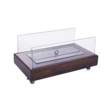 Lareira Ecológica A Álcool 92° C/Queimador 40cm Madeira - Classe A