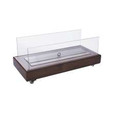 Lareira Ecológica A Álcool 92° C/Queimador 60cm Madeira - Classe A