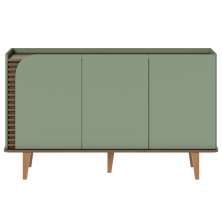 Buffet Ripado 3 Portas Salete Hortela Amendoa