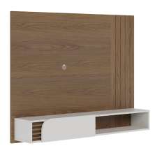 Home Suspenso para TVs 60" Bolonha Amendoa Off White
