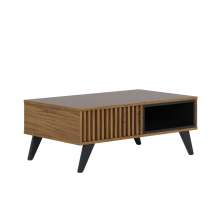 Mesa de Centro Gales Noce Milano / Preto