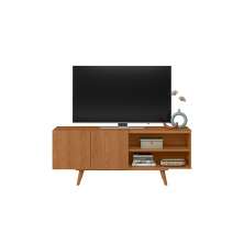 Rack Aldan para TV "55 2 Portas - Colibri - FREIJO