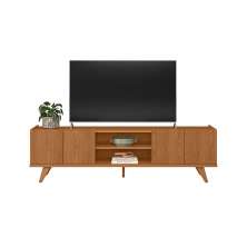 Rack Brazos para TV até "75 4 Portas - Colibri - FREIJO